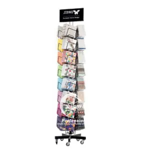 Buy Freestanding tissue paper display rack with Custom Designs 