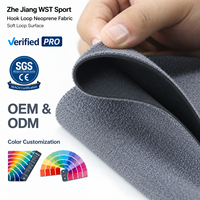 Système de fixation rapide à crochets et boucles en néoprène, tissu souple et flexible pour genouillères, soutien lombaire, équipement sportif, personnalisable OEM
