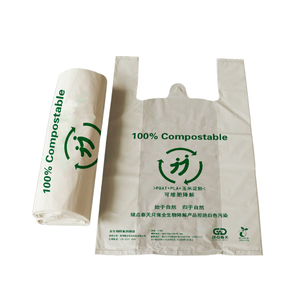 <span class=keywords><strong>Bio</strong></span> bag-Camiseta biodegradable personalizable para compras, bolsa de plástico con logotipo - Product Image 4