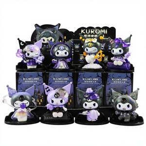 Figura de Anime de <span class=keywords><strong>Kuromi</strong></span> de Sanrio Creativa, de Plástico Laqueado, con Empaque <span class=keywords><strong>Original</strong></span>, Regalo Sorpresa para Niños, Caja Ciega Coleccionable de My Melody - Product Image 1