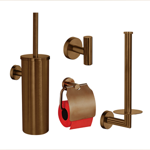 Ensemble de porte-<span class=keywords><strong>brosse</strong></span> de nettoyage mural <span class=keywords><strong>brosse</strong></span> de <span class=keywords><strong>toilette</strong></span> en acier inoxydable 304 avec porte-<span class=keywords><strong>papier</strong></span> hygiénique pour accessoires de salle de bain - Product Image 1