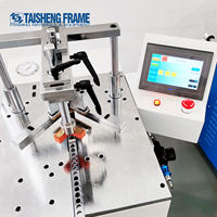 Machine d'assemblage d'angles de cadres CNC de haute précision, hybride pneumatique et électrique, pour cadres photo