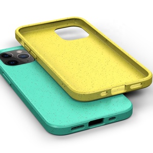 <span class=keywords><strong>De</strong></span> Paille <span class=keywords><strong>De</strong></span> Blé Naturel Cas Écologique Housse <span class=keywords><strong>De</strong></span> Téléphone Portable Pour iphone 12/11/11 Pro/ 11 Pro max/X /XR /XS Max - Product Image 6