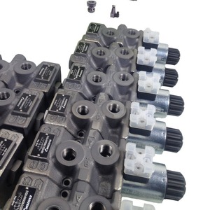 Vanne solénoïde 6 voies à 2 positions Evds6w G038 C1d24, type haute température Pmax 320 bar pour engins de construction - Product Image 4