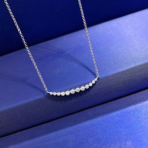 925 <strong>Sterling</strong> <strong>Silver</strong> Cubic Zirconia Flat <strong>Bar</strong> <strong>Necklace</strong> Curved <strong>Bar</strong> or Chevron Curved <strong>Bar</strong> <strong>Necklaces</strong> - Product Image 5
