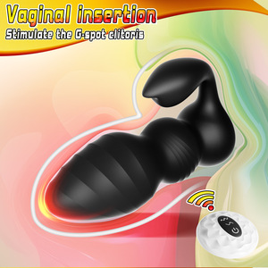 Vibrador de Masaje de Próstata Masculino, Estimulador Anal con Control Remoto Inalámbrico para Hombres, Dildo para Estimulación Anal y de Próstata, Juguetes Sexuales - Product Image 3