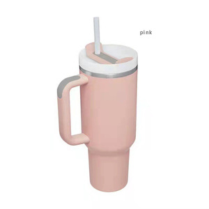 40oz stainless steel cup bpa-free <b>with</b> <b>straw</b> vacuum double-wall 40oz stainless steel tumbler - Product Image 6