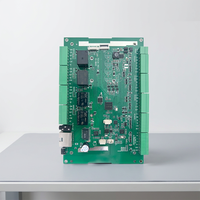 Thinmoo - Panel de Control de Acceso Biométrico en la Nube, 4 Controladores de Puerta, TCP/IP/RFID/Wiegand, Sistema Operativo Android 11, 10000 Usuarios, Pantalla LCD, Reinicio