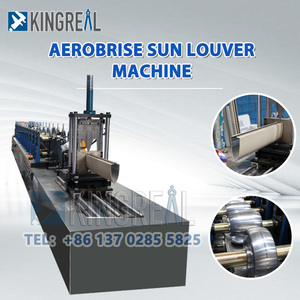 Petit pain de persienne de soleil d'approvisionnement d'usine formant la machine cadre de fenêtre en aluminium faisant la machine obturateur <span class=keywords><strong>lin</strong></span>éaire bande plafond Production <span class=keywords><strong>Lin</strong></span> - Product Image 4