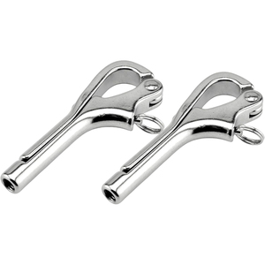Gancio a Molla a Sgancio Rapido in Acciaio Inox 316, 100xM8, Gancio <span class=keywords><strong>Pellicano</strong></span> Apribile per Uso Marino, Gancio Portatile per Scialuppa di Salvataggio - Product Image 1