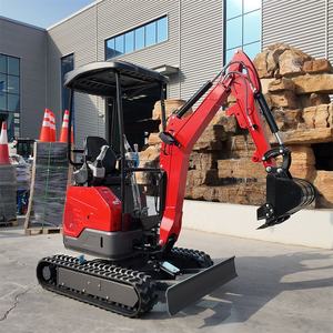 Новый мини-экскаватор LOGWAY, 2 тонны, 1,5 тонны, 1,8 тонны, с дизельным двигателем, стандарт EPA/EURO V, для домашнего использования - Product Image 3