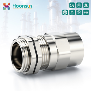 ข้อต่อสายไฟโลหะกันน้ำมาตรฐาน IP68 ขนาดพิเศษ ทำจากทองเหลือง - Product Image 6