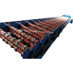 <span class=keywords><strong>Venta</strong></span> al por mayor de estructura de acero de Metal cubierta de piso de rollo que forma la máquina - Product Image 4
