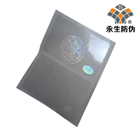 Feuille de lamination holographique transparente, autocollant holographique
