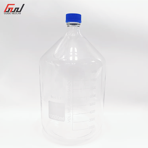 Boro3.3 Blue Screw Glass Regant Bottle Media Reagent Glass Bottle 3000 5000 10000ml 1L con tapa. - Product Image 2
