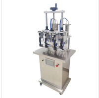Machine de remplissage semi-automatique à haute vitesse et bas prix pour parfums et liquides, idéale pour les boissons et les produits chimiques, avec moteur haute précision 99,9%
