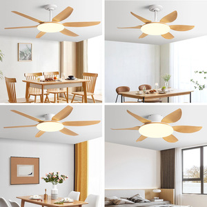 <b>Ceiling</b> <b>Fan</b> Light With Led 5 Blade Integrated <b>Fan</b> For Living Room Home Use - Product Image 3