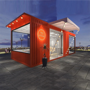 Casa contenedor portátil de tamaño personalizado al por mayor de 20 pies y 40 pies, diseño modular prefabricado extensible plegable para centro comercial y hotel - Product Image 6