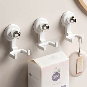Suction Cup Hook 3 Pack Strong Hold Removable Kitchen Bathroom Towel Holder - Product Image 1