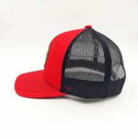 Gorra Trucker Richardson 112 Personalizable de 6 Paneles con Malla de Rizo, Ajustable con Cierre a Presión, Parche de Goma, Estilo Y2K, para Invierno y Actividades al Aire Libre