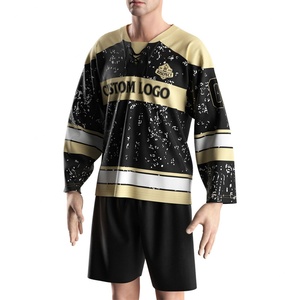 Ropa Deportiva Sublimada Personalizada de Alta Calidad, Uniformes Deportivos Sublimados para Universidad, Ropa Deportiva Retro para Hockey - Product Image 5