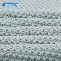 Mantas Tejidas Personalizadas Mimixiong para Bebés Recién Nacidos, Mantas Envolventes para Bebés, Venta al Por Mayor