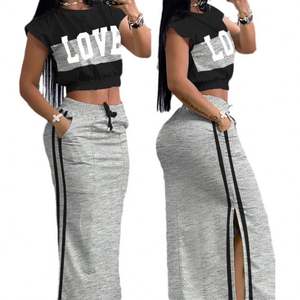 Wholesale Women <strong>Clothing</strong> High Hip Thin <strong>Everything</strong> Casual Wear Tight Long Skirt - Product Image 2