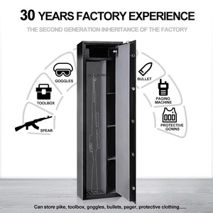 JB Tủ Đựng Súng Hạng Nặng Cổ Điển Hộp Đựng Mã Số Điện Tử Hộp An Toàn Cho Gia Đình Khách Sạn - Product Image 2