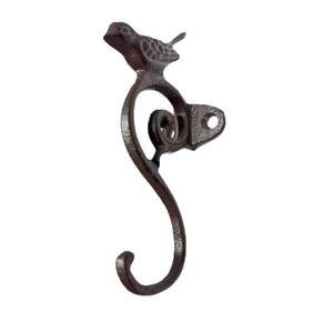 Gancho de Pared de Hierro Fundido Estilo Vintage con Forma de Pájaro, 14.6 cm, Perchero para Entrada, Colgador de Llaves, Gancho Decorativo Individual para Dormitorio o Sala de Estar - Product Image 5