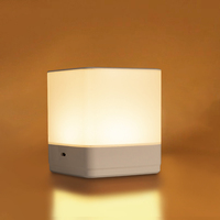 Lampe tactile LED lampe de table lit de chevet chambre avec capteur tactile lampe de bureau portable veilleuses pour la décoration intérieure