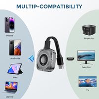 Kabelloser HDMI-Display-Adapter Streaming-Gerät für iPhone iPad, HD-Video-Synchronisation, Streaming-Spiegelung von YouTube TikTok auf TV