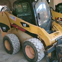 Chargeuse sur pneus Caterpillar CAT246C d'occasion, garantie d'usine, mini-chargeuse sur pneus de 0,9T, moteur CAT