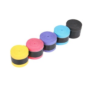 Cinta de agarre para raqueta de tenis y bádminton, absorbente del sudor, antideslizante, azul, negro, rojo, morado, amarillo, 026 - Product Image 5