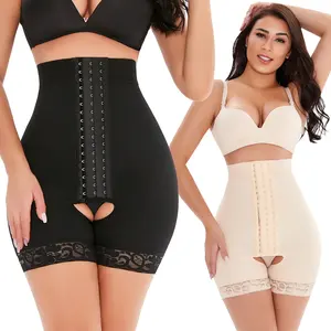 Tummy control polybag waist slimming full body shaper shape wear Bodysuit female In Stock Items