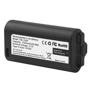 แบตเตอรี่สำรอง 3.7V 7000mAh สำหรับ HB-1S2P ปุ่มกดประตูโรงรถ MyQ กล้องปุ่มกดวิดีโอ MyQ แบตเตอรี่สำหรับเปิดประตูโรงรถ - Product Image 6