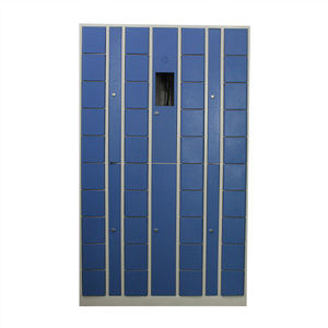 Treo Tường 40 Khe Cắm Nhôm Điện Thoại Di Động Lưu Trữ Locker Với Khóa Điện Tử Lắp Ráp Cho Văn Phòng Lớp Học Phòng Tập Thể Dục Sử Dụng - Product Image 4