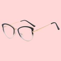 Nouvelles Lunettes Rétro Œil de Chat 2026 – Monture Unisexe Tendance Anti-Lumière Bleue pour Myopie et Protection Oculaire