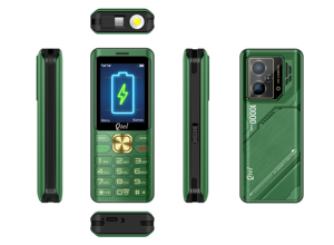 Téléphone portable robuste Qtel Q20000 avec écran TFT de 2,4 pouces, batterie de 10000 mAh, double SIM, caméra 0,3 MP, Type-C, radio FM sans fil, lampe torche, super - Product Image 4