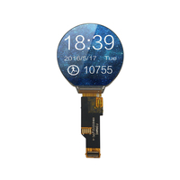 Module d'affichage LCD IPS TFT rond de 1,28 pouce, interface SPI pour montre intelligente 240x240