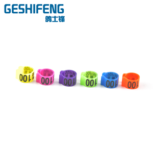 8mm <span class=keywords><strong>10mm</strong></span> 12mm 14mm זול פלסטיק ציפור קליפ להקות ציפור תוכי מירוץ יונת טבעות טבעות - Product Image 5