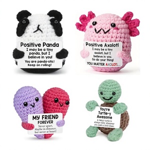 Juguete de <span class=keywords><strong>Peluche</strong></span> de Ganchillo Hecho a Mano Exclusivo Transfronterizo, Panda Salamandra, Muñeco de Adorno Animal Creativo de 31cm-50cm, Edad 14+ - Product Image 1