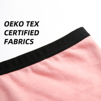Culottes menstruelles personnalisées, durables, à coupe haute, pour femmes, protection complète quotidienne, anti-fuites, respirantes
