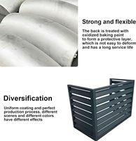 Cubierta de Aire Acondicionado Metálica para Exteriores, Diseño Personalizado, Moderna, con Corte Láser, Impermeable, de Aluminio