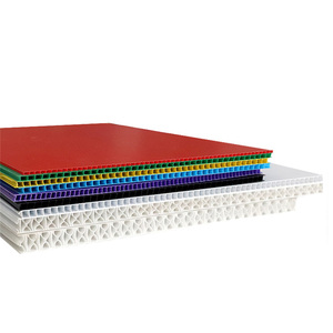 custom color oem Corrugated coroplast Board Separator Designed Recyclable Durable PP Plastic sheet