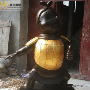 Jiahua Cartoon Character Sculpture Fiberglass Outdoor Floor Mount <b>Christmas</b> Decoration - Product Image 5