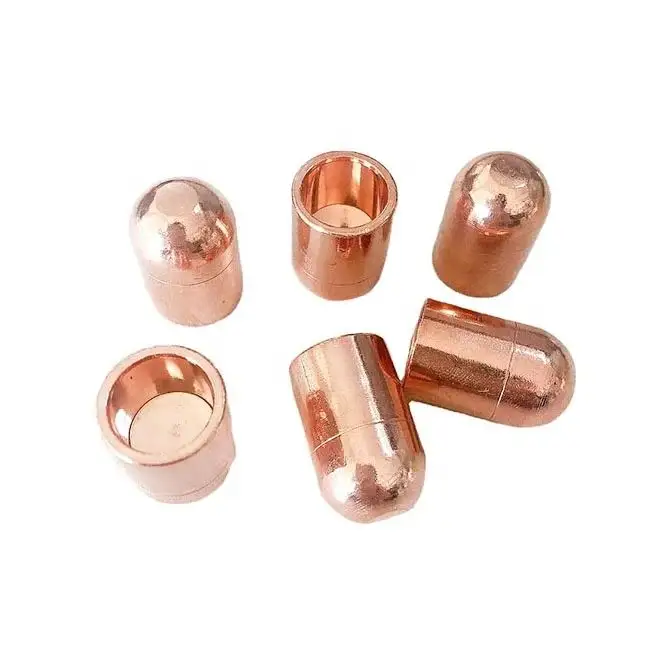 Cold Formed Weld Cap Tips Electrode for Resistance Welding Machine Spot Welder Consumable Electrodes Cap Tip for Spot Welding
