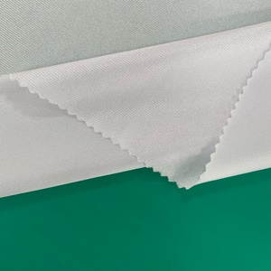 Vải lót quần jean thiết kế 100% polyester trắng, 120gsm, thoáng khí, dùng cho quần áo nam, túi xách, lều, hàng dệt kim - Product Image 3