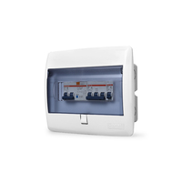 Caja de Distribución Eléctrica de Plástico de Alta Calidad para Interiores y Exteriores, 4 Vías, HT IP65 HPK, Impermeable