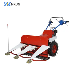 Fram máquina modeladora de grama, mini harvester para retalhos de trigo/arroz/grama