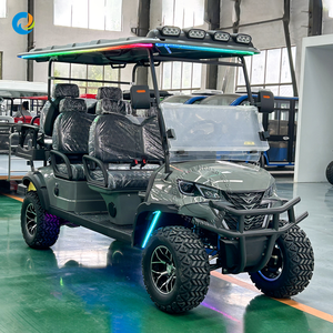 Robetaa Nouveau Modè<span class=keywords><strong>le</strong></span> 2026 pour Usine Exclusive, Chariot de <span class=keywords><strong>Golf</strong></span> Électrique à Six Places, Bus Touristique, Chariot de Club, Chariot de Chasse - Product Image 1